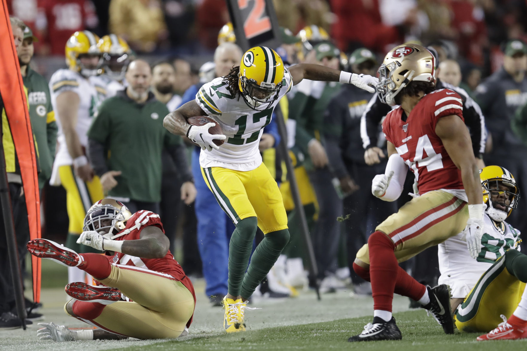 49ers 37, Packers 20